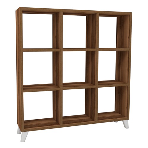 Cube square bookcase with - cube,