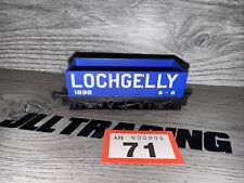 Hornby OO Gauge Blue LWB 12-Ton 7 Plank Mineral Wagon - Lochgelly 1898 Multiple