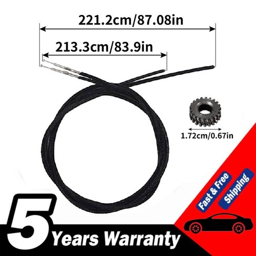 Convertible sunroof cable gear - convertible,