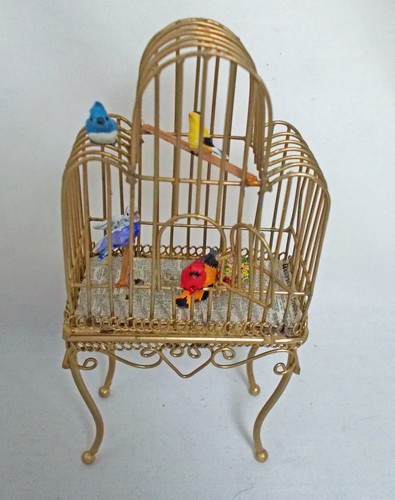 Dolls house miniature filled - dolls,
