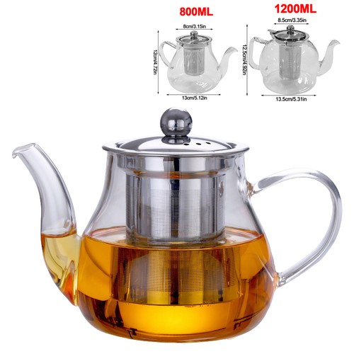 Heat resistance glass teapot - heat,