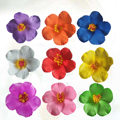 Pcs hawaii flower - pcs, hair
