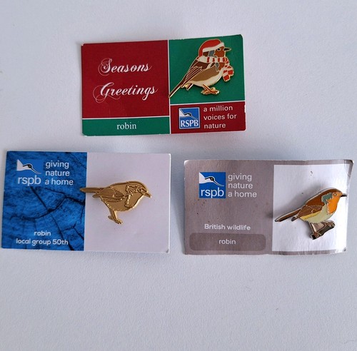 Rspb enamel pin badges - rspb,