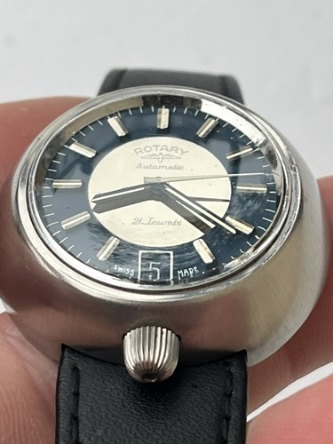 Vintage bullhead watch 1970s - vintage, watch.