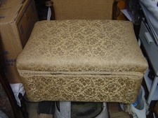 2 x ANTIQUE / VINTAGE POUFFEES