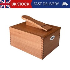 FootMatters Shoe Shine Valet Box - Hardwood Boot & Shoe Care