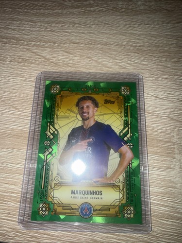 Topps marquinhos psg team set - topps,