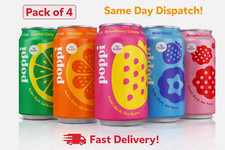 NEW Poppi Soda Pack of 4 new