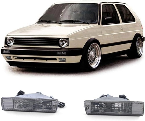 Smoked front bumper turn - smoked,