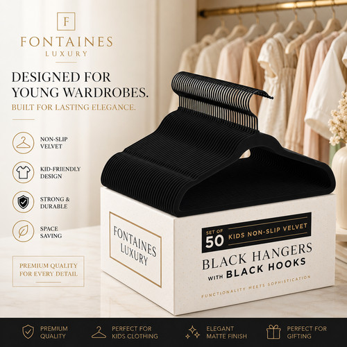 Fontaines luxury kids - kids, black