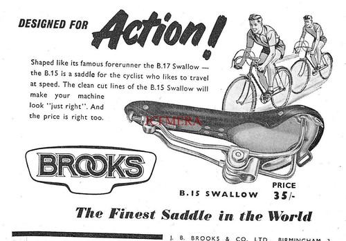 Brooks swallow bicycle - 'b.15, swallow'