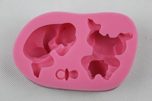 Silicone baby moulds dummy - baby,