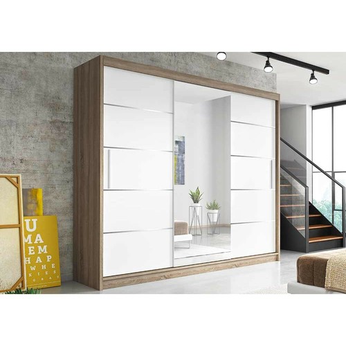 Wardrobe astra 233cm 3 - wardrobe,