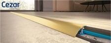 Aluminium door bars - aluminium, threshold