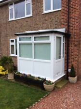 White double glazed upvc front