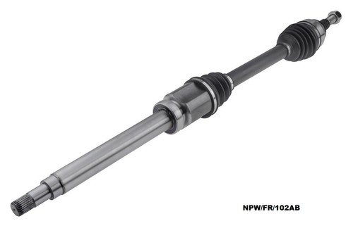 Front axle drive shaft - shaft, right