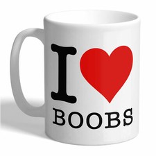 I LOVE BOOBS Mug Ceramic