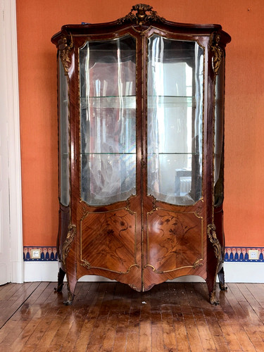 Antique louis bronze inlay - louis,