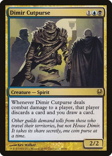 Dimir cutpurse duel decks - cutpurse,