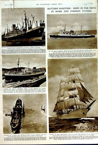 Original old vintage print - original,
