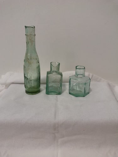 Three old antique - three,