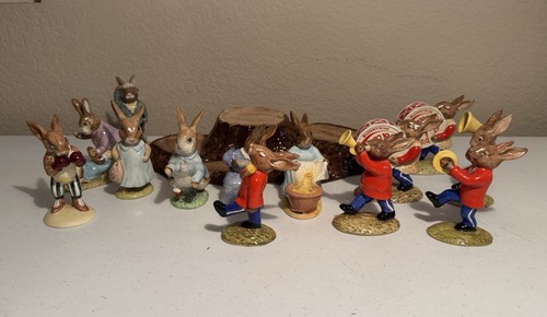 Royal doulton bunnykins lot - royal,