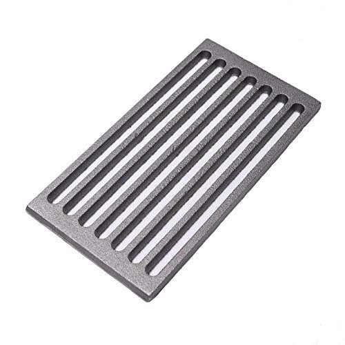 Cast iron fire grate - grate, ash