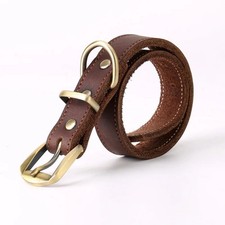  Genuine Leather Dog Collars -