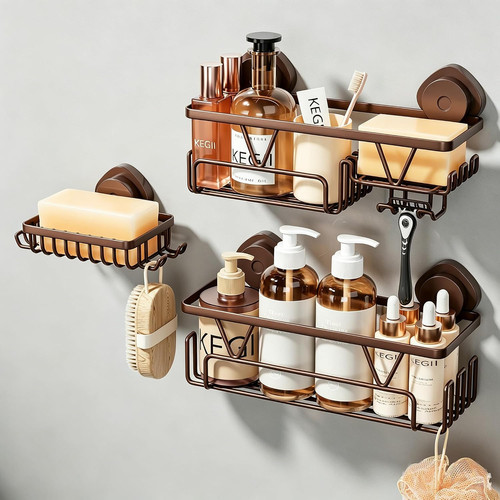 Suction cup shower caddy - suction,