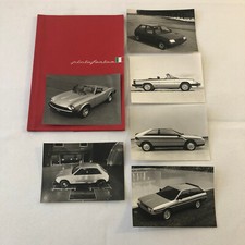 1983 Pininfarina Design Press Kit with Photos Alfa Romeo Spider Fiat Spider +