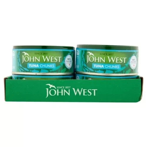 John west tuna chunks - john, in