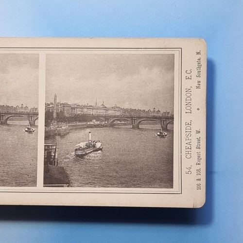 London stereoview c1885 - london, 3d