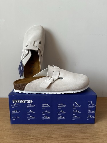 Birkenstock boston retro white - retro,