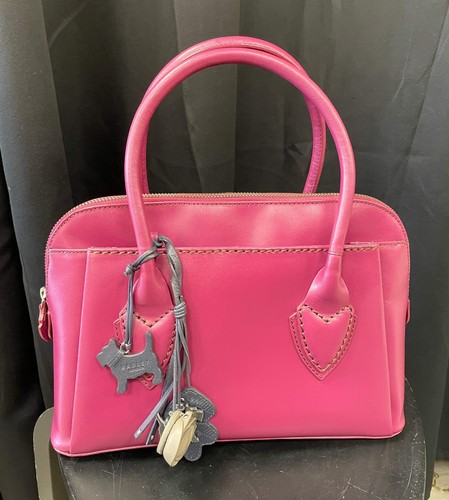 Radley purple leather bag - radley,