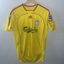 Liverpool Fc Away Shirt 2006/07 Size:Large Adidas Carlsberg Very Good Condition