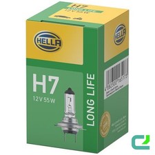 Glühlampe 12 V 55 W H7 PX26d glasklar HELLA LONG LIFE für u.a. FIAT 500/595/695
