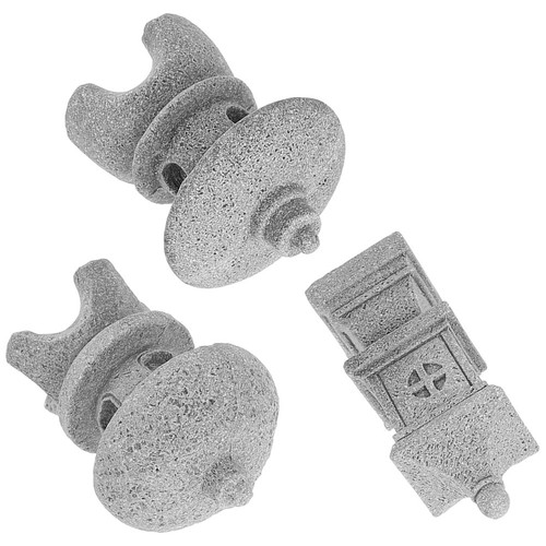 3pcs lightweight grey pagoda - 3pcs,