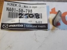 Grommet windscreen cowl screw