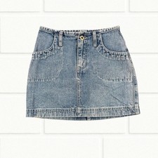 Levis Denim Mini Skirt Light