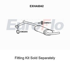 Rear Muffler Silencer Insert