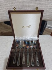 Vintage Silver Cake Forks Made