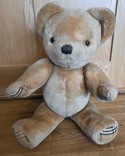 Vintage Burberrys Teddy Bear made in England 20 in, 51 cm