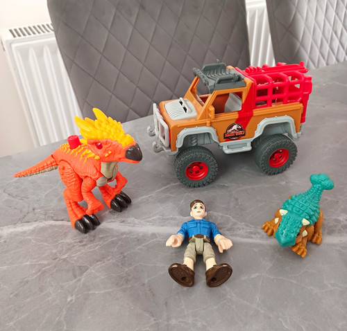 Imaginext jurassic world camp - jurassic,