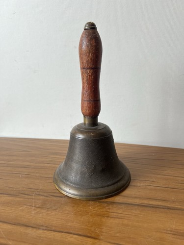 Vintage antique brass school - /,