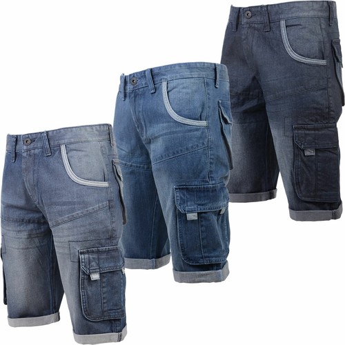 Mens denim shorts - denim,