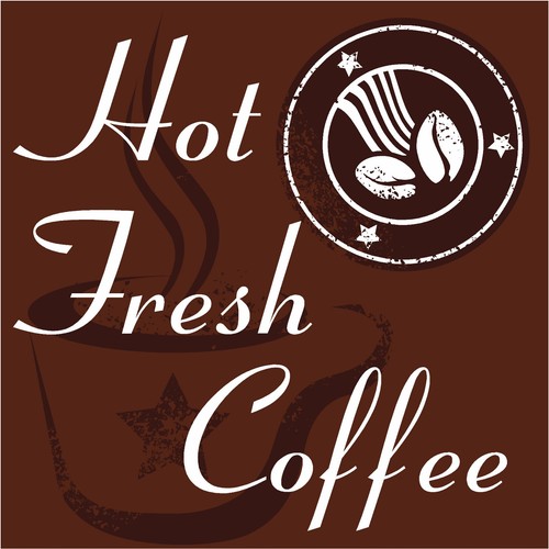 Coffee sticker catering - coffee,