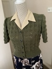 Hand Knitted Lady's 1940s