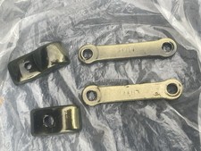 Vintage Motorcycle Girder Fork Links And 2 Brackets Pre War Used Original Parts 