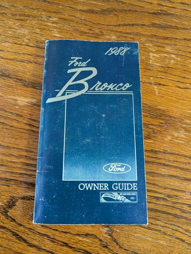 1988 ford bronco - 1988, original
