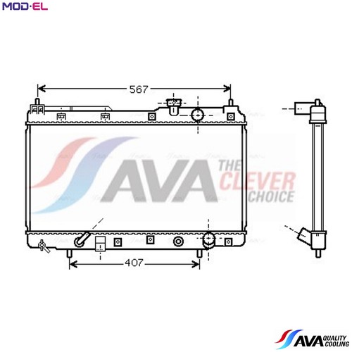 Radiator engine cooling - engine,